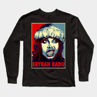 Retro erykah badu | Queen RnB Long Sleeve T-Shirt